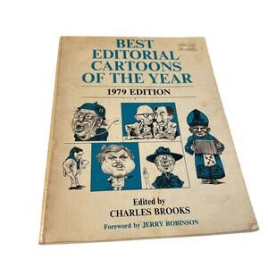 Best Editorial Cartoons of the Year-1979 Paperback by Charles Brooks
